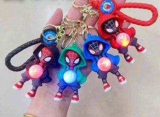 llavero spider-man con luz