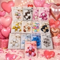 Set De 10pc Globos 18 Pulgadas Corazon Metalizado