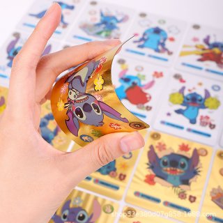 Carta stitch sobre con brillo