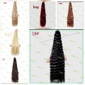 Extension crochet rizado para trenzas