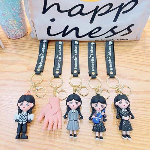 llavero Wednesday Addams