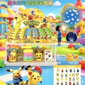 Sorpresa resorte con luz( llavero y stick) pokemon