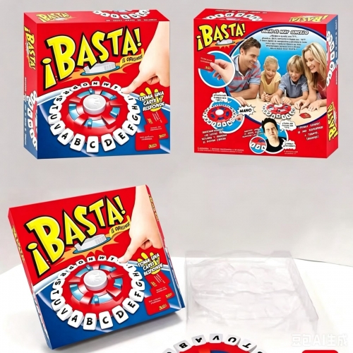 Juego Tipo Basta Palabras Con Tiempo Reloj Letras Juego De Mesa Familiar Para Niños Adultos Juego Didactico Educativo Rapido Para Reuniones Y Fiestas