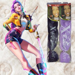 Kanekalon de rumi k-pop