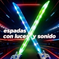 Espada luz con láser