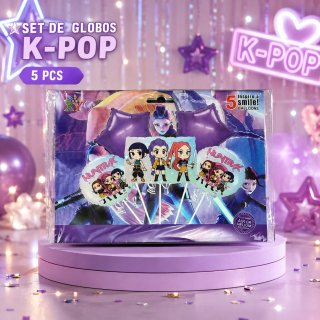 Globo kpop 5 pces