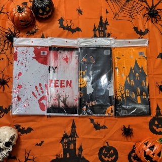 Mantel Halloween Noche De Terror Decoracion 137x183cm Arañas X1 Unidad
