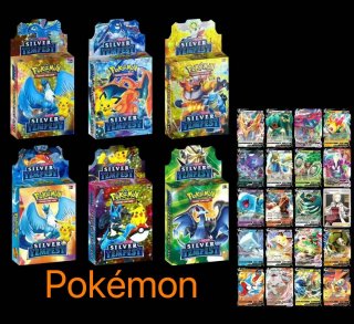 Cartas Pokemon(una caja viene 24) 12 cajas