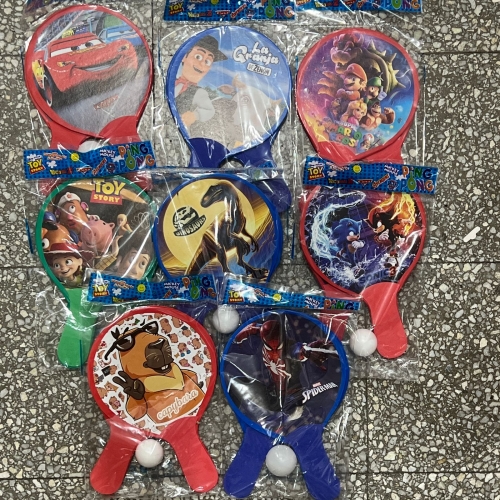 Paleta Pelotita Ping Pong Mini Juguete Niños