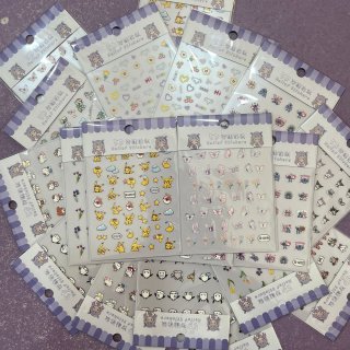 stickes de uña para niñosX20( un solo modelo)