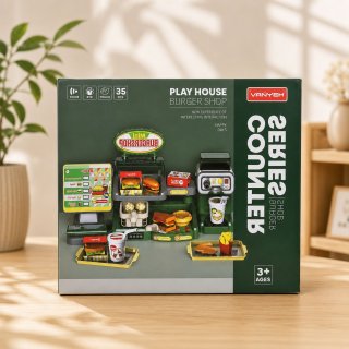 Set Hamburguesa Comida Juguetes Accesorios Cocina Alimentos