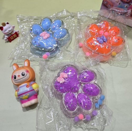 Squishy (mochi) garra de gatito grande