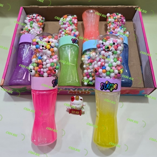 Slime abajo comun y arriba forma oso