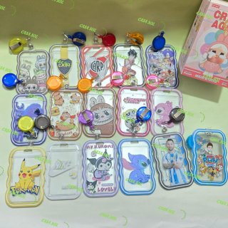 porta credencial tarjeta sube + yoyo extens X10(surtido modelo)
