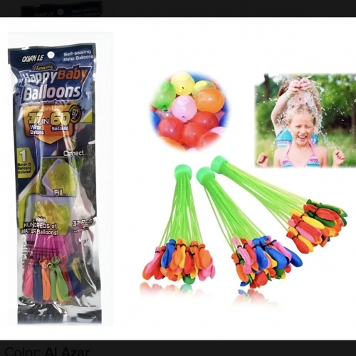 Llenador Bombuchas Globitos Agua X 37 Bombitas