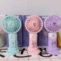 Mini Ventilador De Mano Kuromi Portátil Usb kuromi stitch color surtido