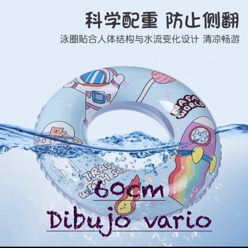 Salvavidas inflables 60cm dibujo vario