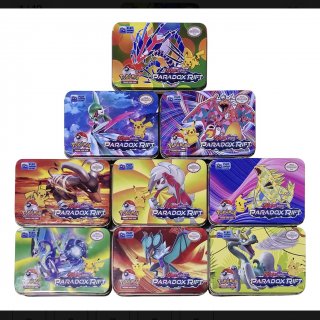 Lata Cartas Pokemon Paradox Rift - Todos Los Modelos