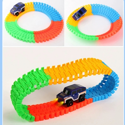 Glow Track Pista auto Luminosa Flexible multicolor