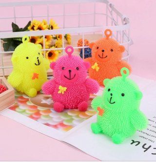 Squishy yoyo oso con luz