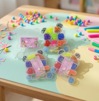 Loom Bands Caja De Gomitas Para Hacer Oso