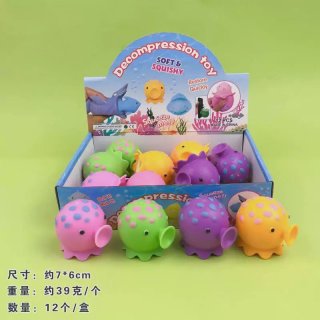 Squishy pulpo (puede pone celu)