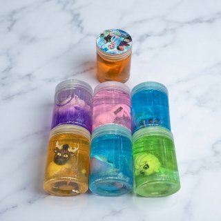slime color vario con muñeca chico frozen