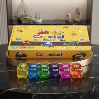 Slime chico forma auto X24(la caja)