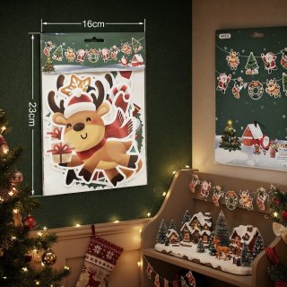 Guirnalda Banderin Banner Feliz Navidad Navideño Cotillon