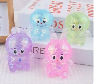 Squishy con brillo labubu