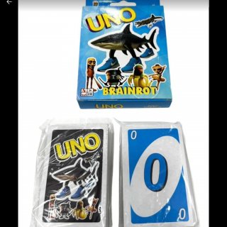 Carta Uno Infantil Diseño Viral Tralalero Tralala Pack
