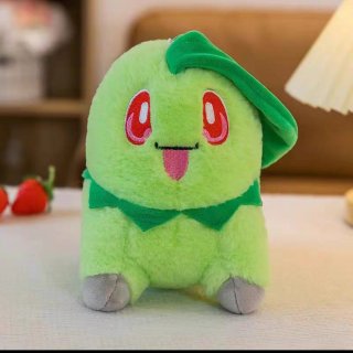Peluche pokemon ENDIVIE CHIKORITAX1