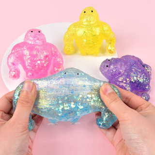 squishy con brillo orangutan